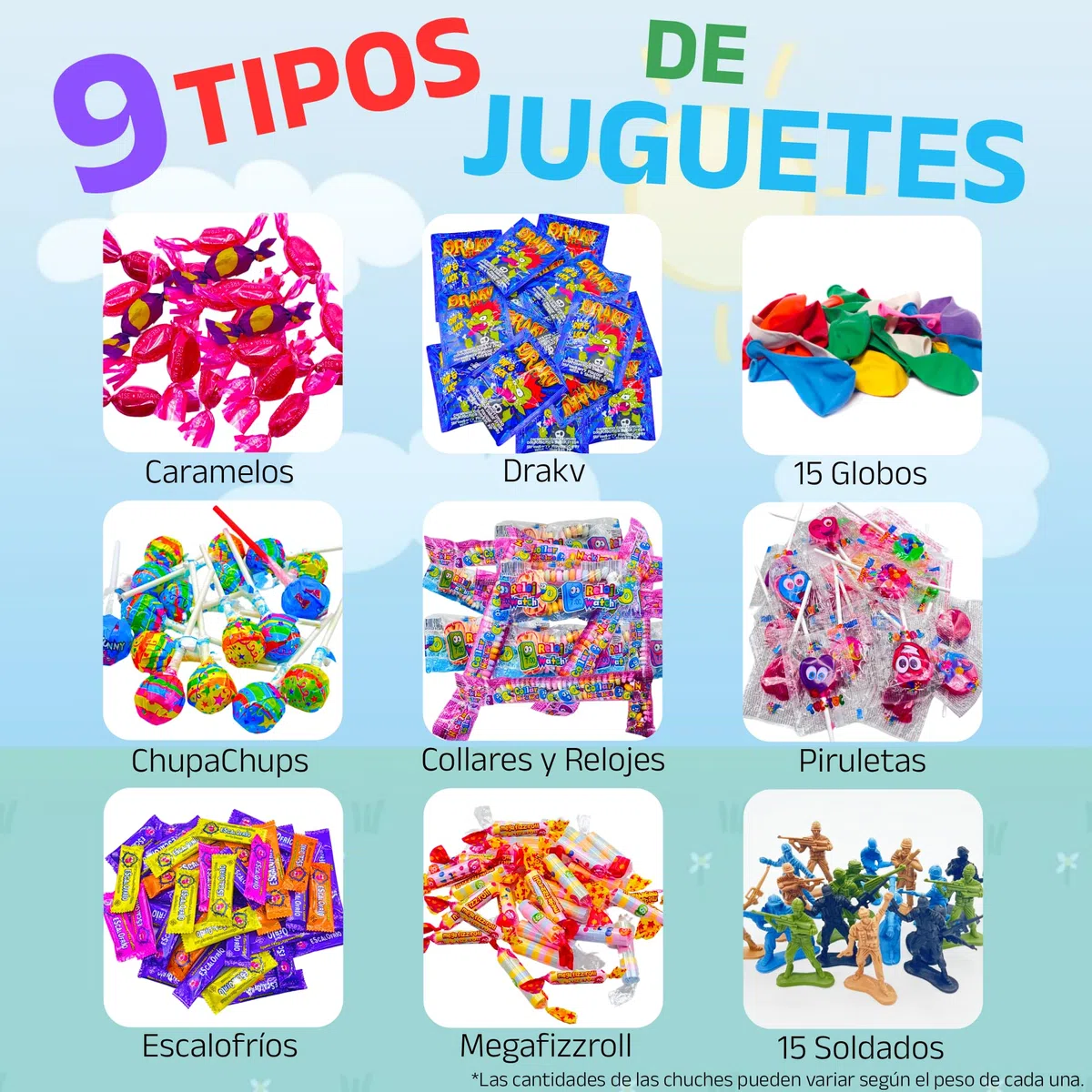 Piñata Patrulla Canina + Pack 70 Chuches Sin Gluten y Juguetes Piñata - Piñata Cumpleaños - Patrulla Canina Cumpleaños - Piñata - Relleno Piñata - Infantil - Paw Patrol - PARTY4EVER