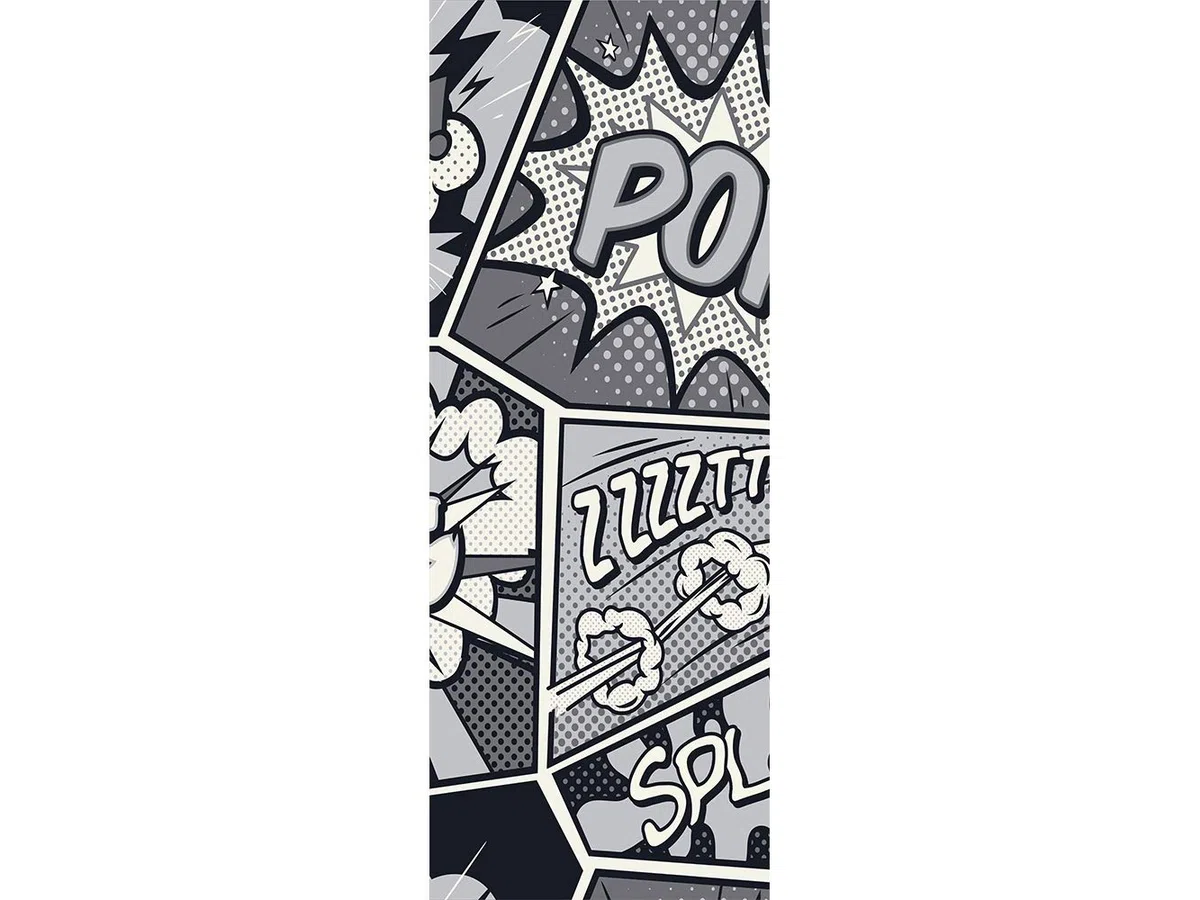 Oedim Vinilo Frigorífico Comic 185x60cm, Pegatinas de Nevera Económicas y Elegantes | Vinilo Nevera