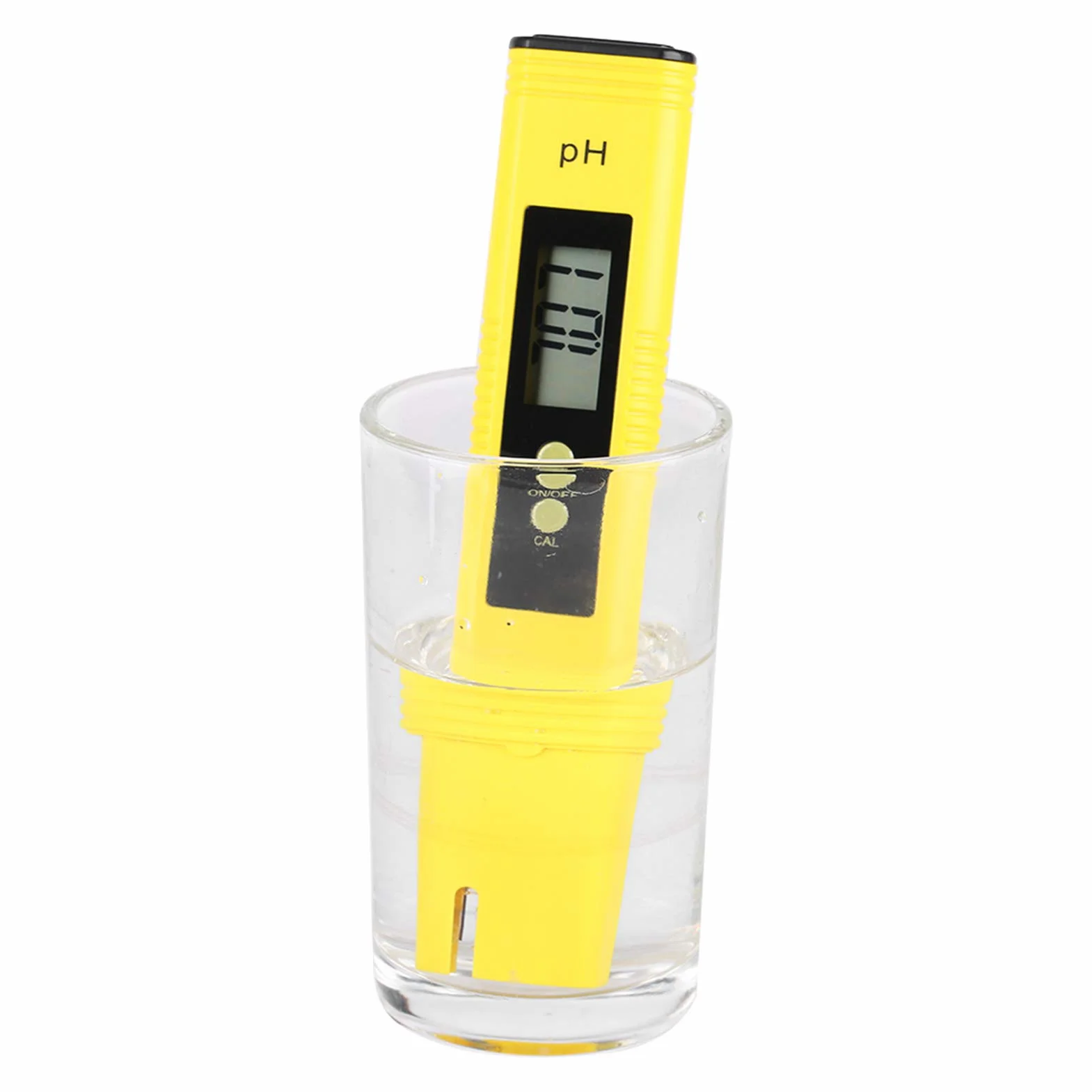 Medidor Digital LCD Portátil de pH, Probador de Agua con Pantalla LCD para Acuario y Piscina, Rango 0-14, Alta Precisión 0.01, Tamaño de Bolsillo