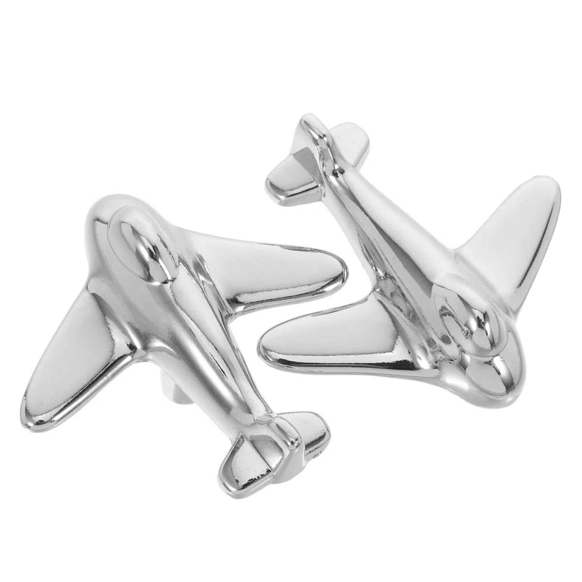 Cabilock 2juegos Tiradores Para Armarios Infantiles Con Forma De Avión Pomos Para Cómoda Aleación De Zinc Decoración Infantil Para Armario y Alacena