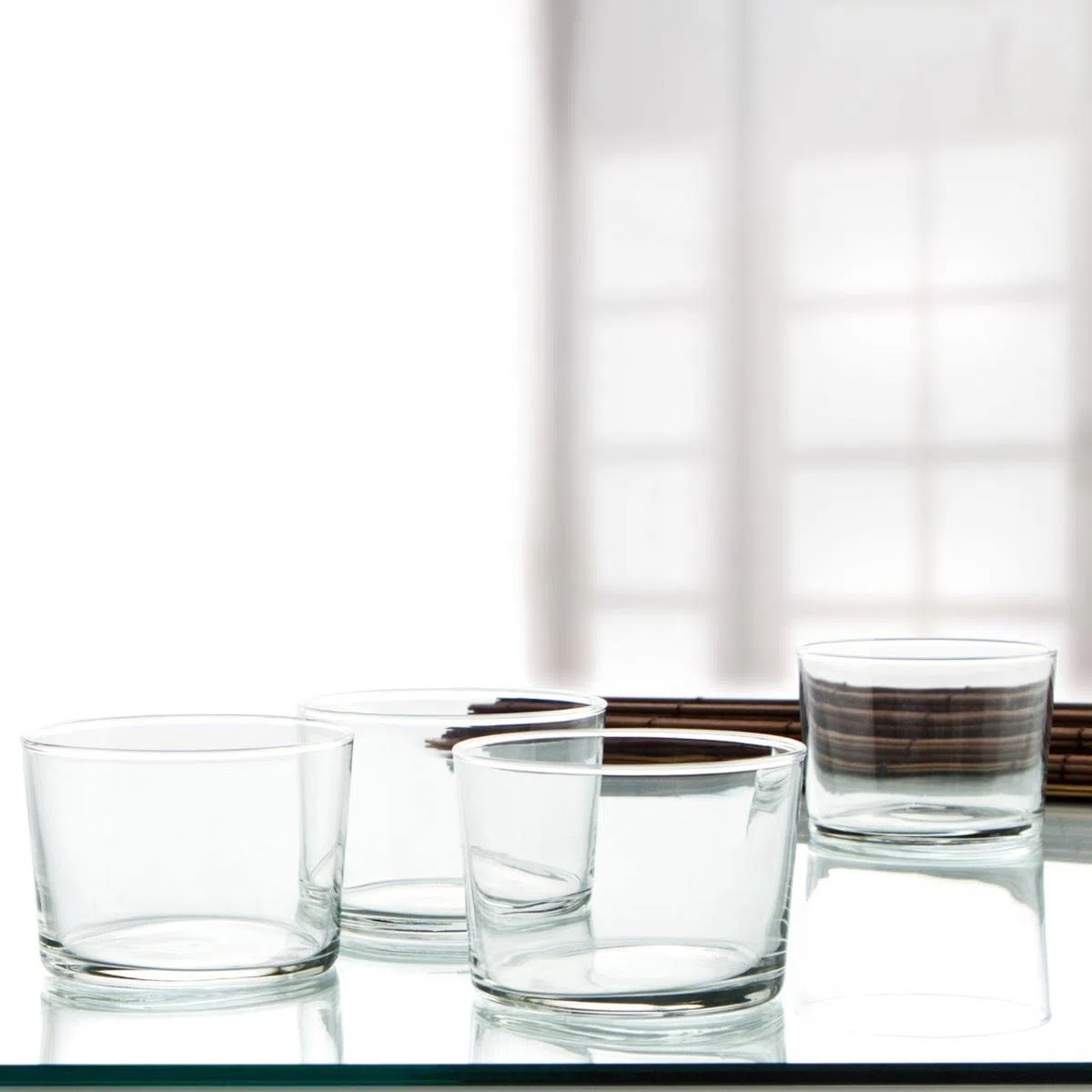 Luminarc chiquito, vasos cristal chiquito 23 cl, 16 Unidad (Paquete de 1)