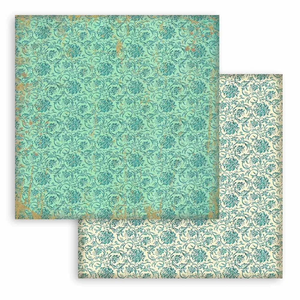 Stamperia - Scrapbook Paper Pad for Scrapbooks, Albums, Cards, Bullet Journals and More, Acid Free, Double-Sided, Perfect for Crafts and Gifting (The Nutcracker Maxi Background) (30,5 x 30,5 cm)