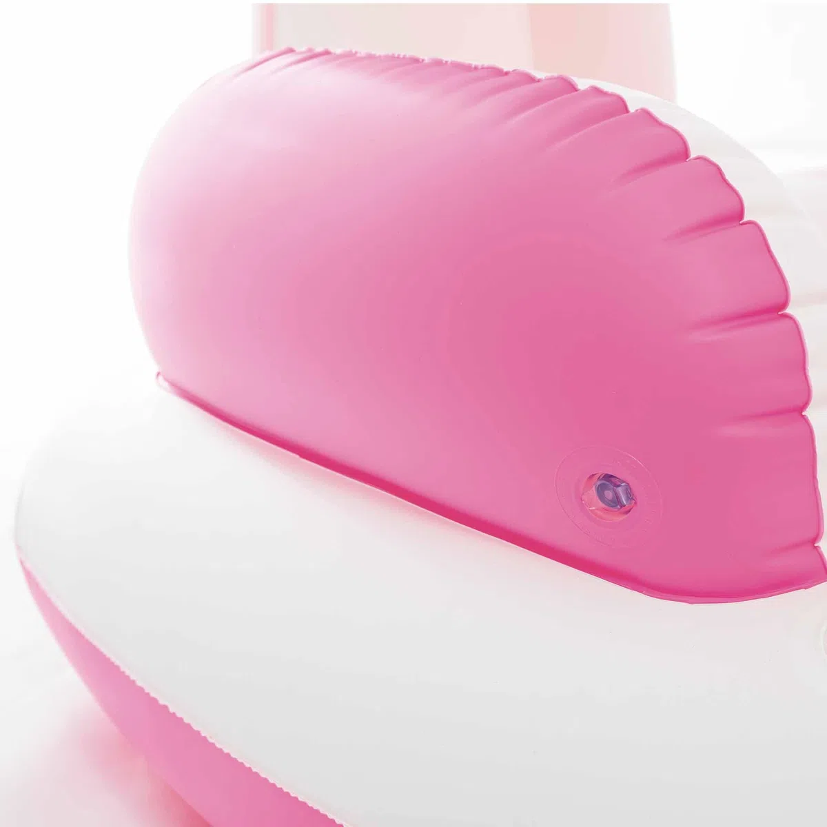 Intex Colchoneta Hinchable Pink Paradise con Parasol y Porta Bebidas, 244 x 119 x 97 cm, Asas de sujeción y Cuerda de Seguridad perimetral, Vinilo Resistente, Incluye Parche, Máx 100 kg, +14 años