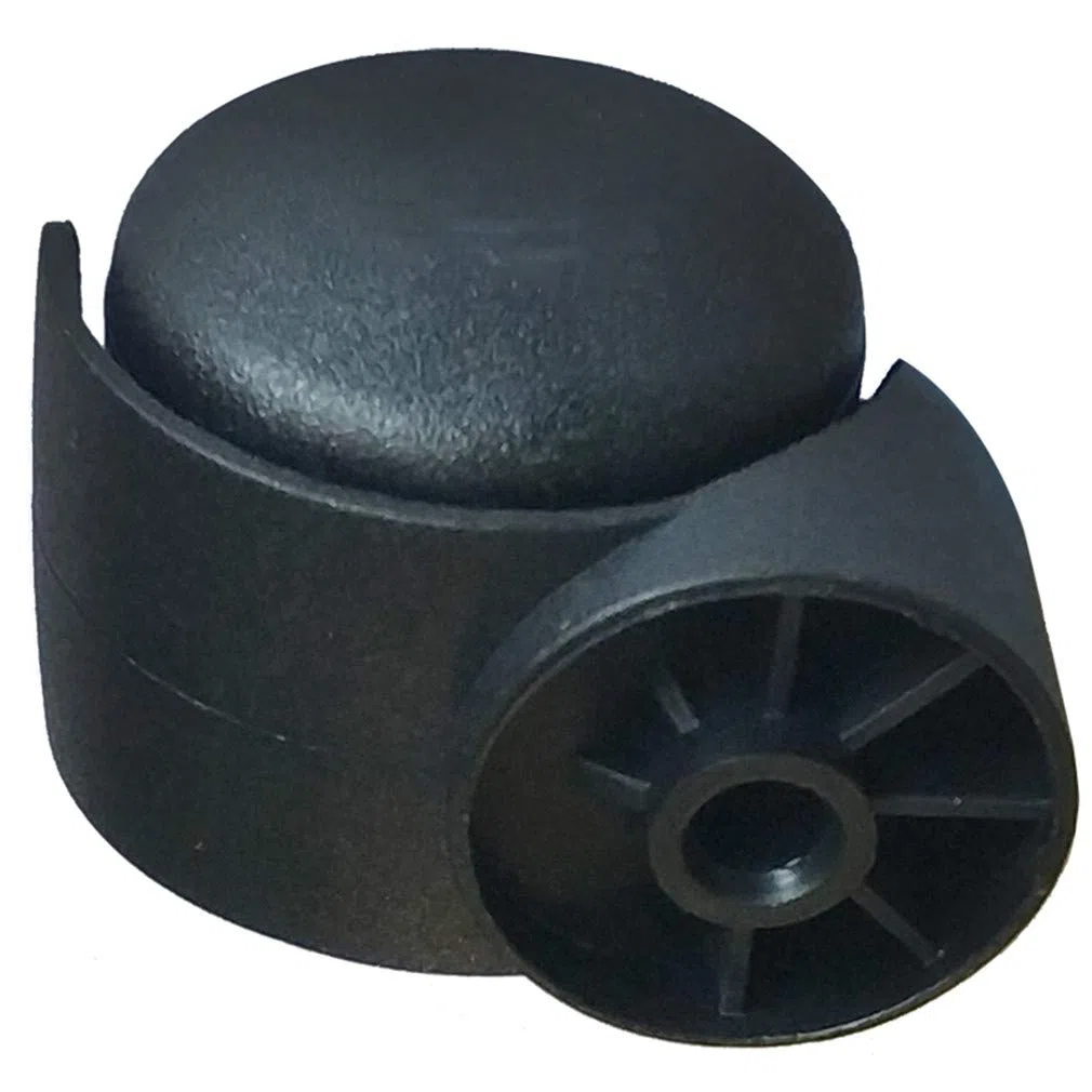 Ruedas Universales de 50 Mm Para Silla de Oficina - Sin Varilla Silencian, Rolling y Silencioso, 5 Piezas (Black)