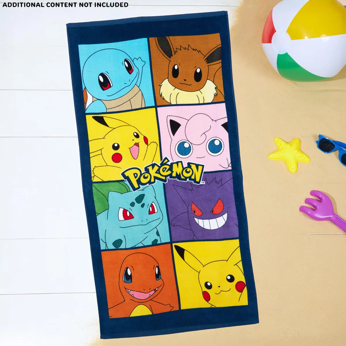 Pokémon Toalla Baño Niño Suave Pikachu Toalla Playa Niña Piscina Anime Toallas Baño 100% Algodon 140x70cm Viajes Accesorios