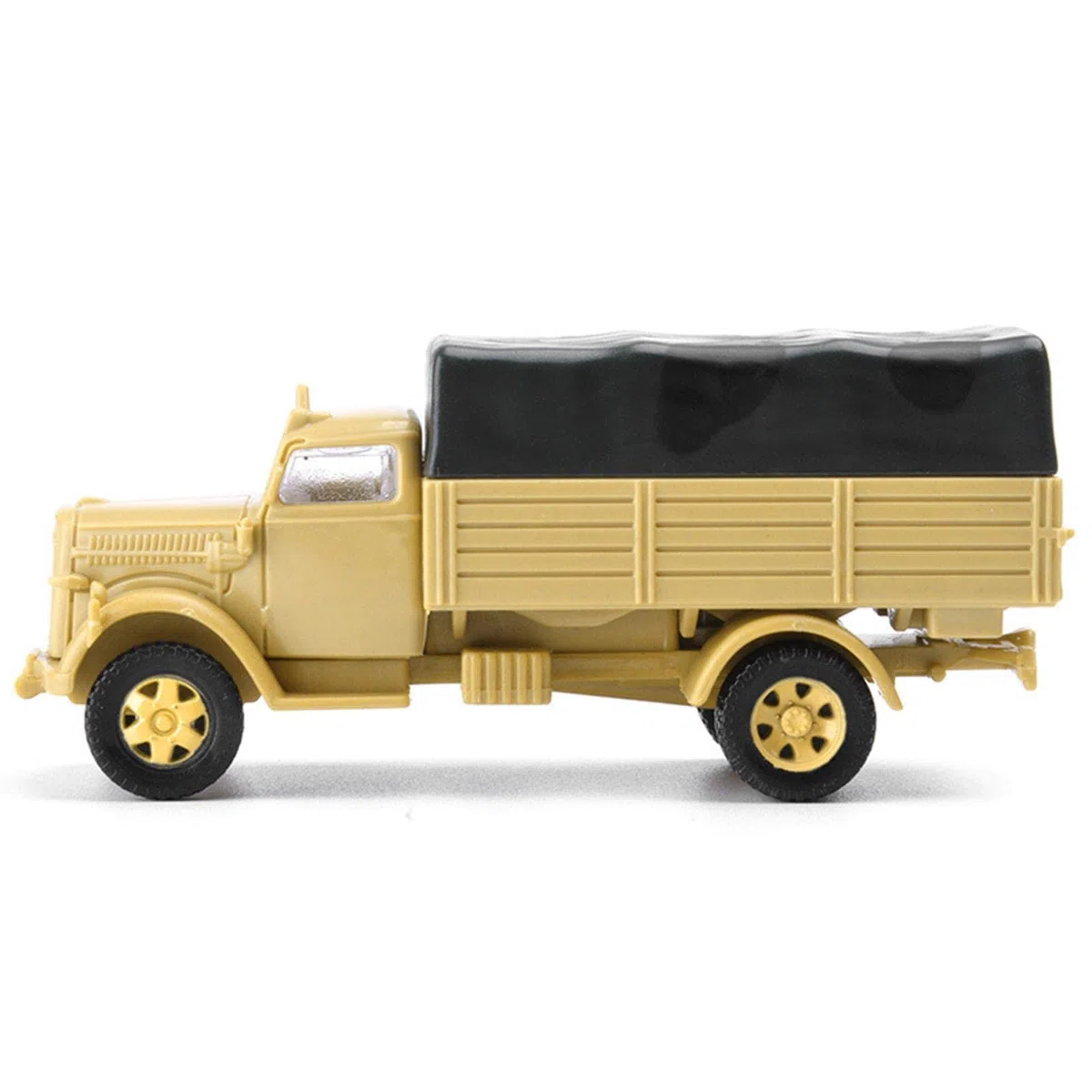 2 Piezas Camión Armado Vehículo Tanque Chariot Modelo Militar Plástico para Montaje Fácil Detalles Coleccionistas Adecuado para