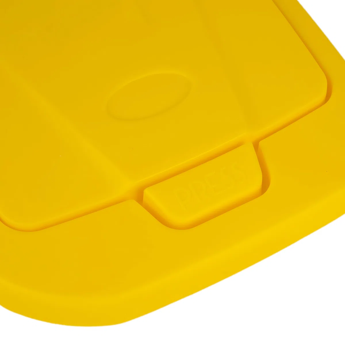 Cofan Cubo de basura amarillo para reciclar plásticos y envases | Capacidad de 15, 25 o 45 litros | Tres Medidas (15 L)
