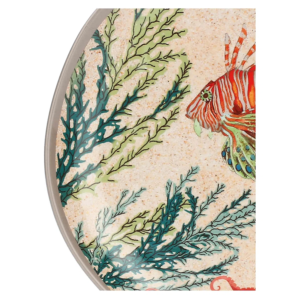 THUN Sea Life by Rose & Tulipani Rose & Tulipani-Set de 2 platos para ensalada, 100 unidades, melamina