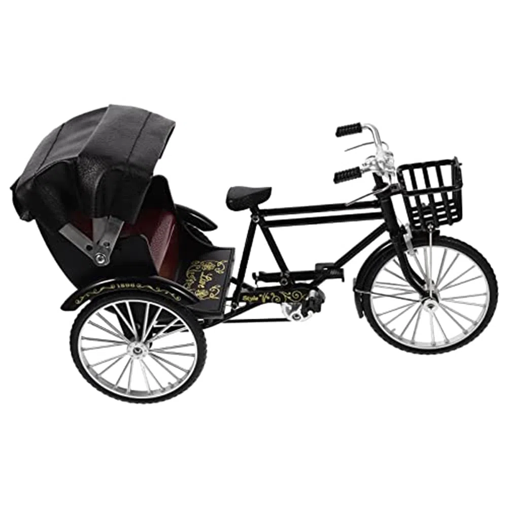 Muñeca retro de moto, escultura clásica de bicicleta, colección de vehículos antiguos, muebles retro vintage