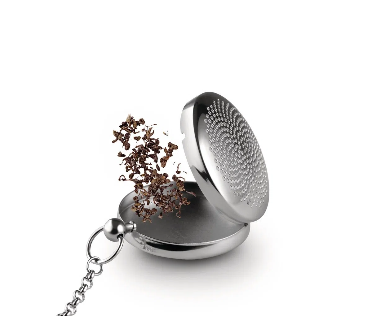 Alessi Twy01 T-timepiece - Bola de té (acero inoxidable 18/10, brillante)