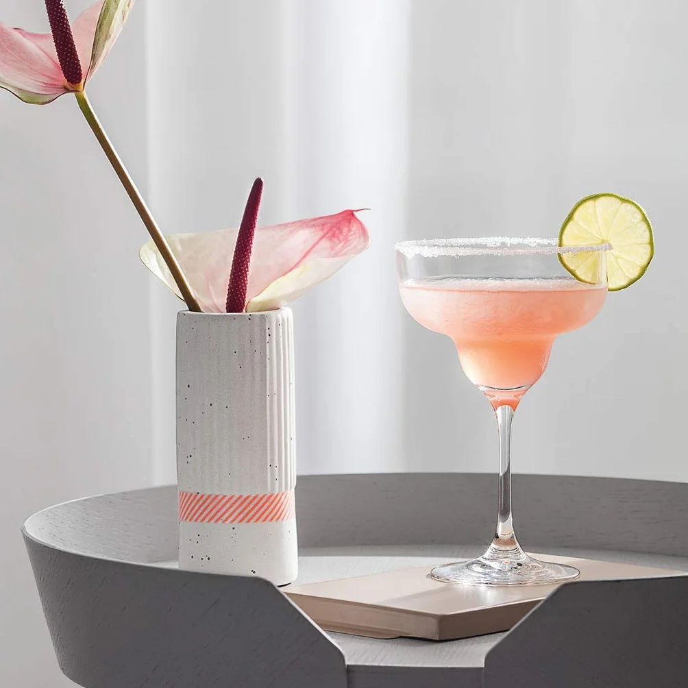Villeroy & Boch – Purismo Copa Martini Juego de 2 Claro, Apto para Lavavajillas, Vasos de Cristal, Vasos de Octeles, Copas de Coctel, Vidrio de Cristal