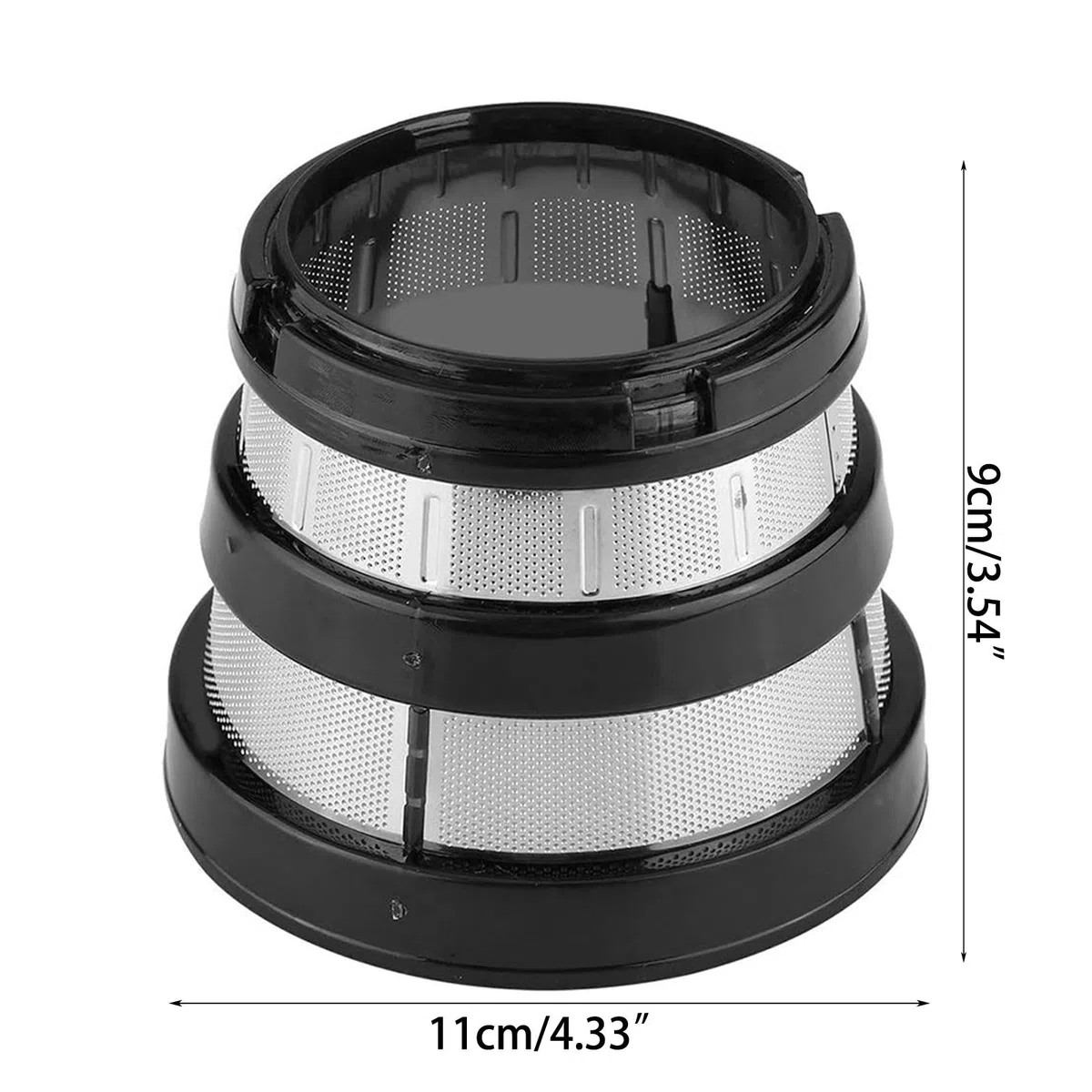 Filtro de exprimidor de acero inoxidable Filtro de malla fina Exprimidor lento Filtro de malla fina Extractor de jugos Accesorios para exprimidor SBF11
