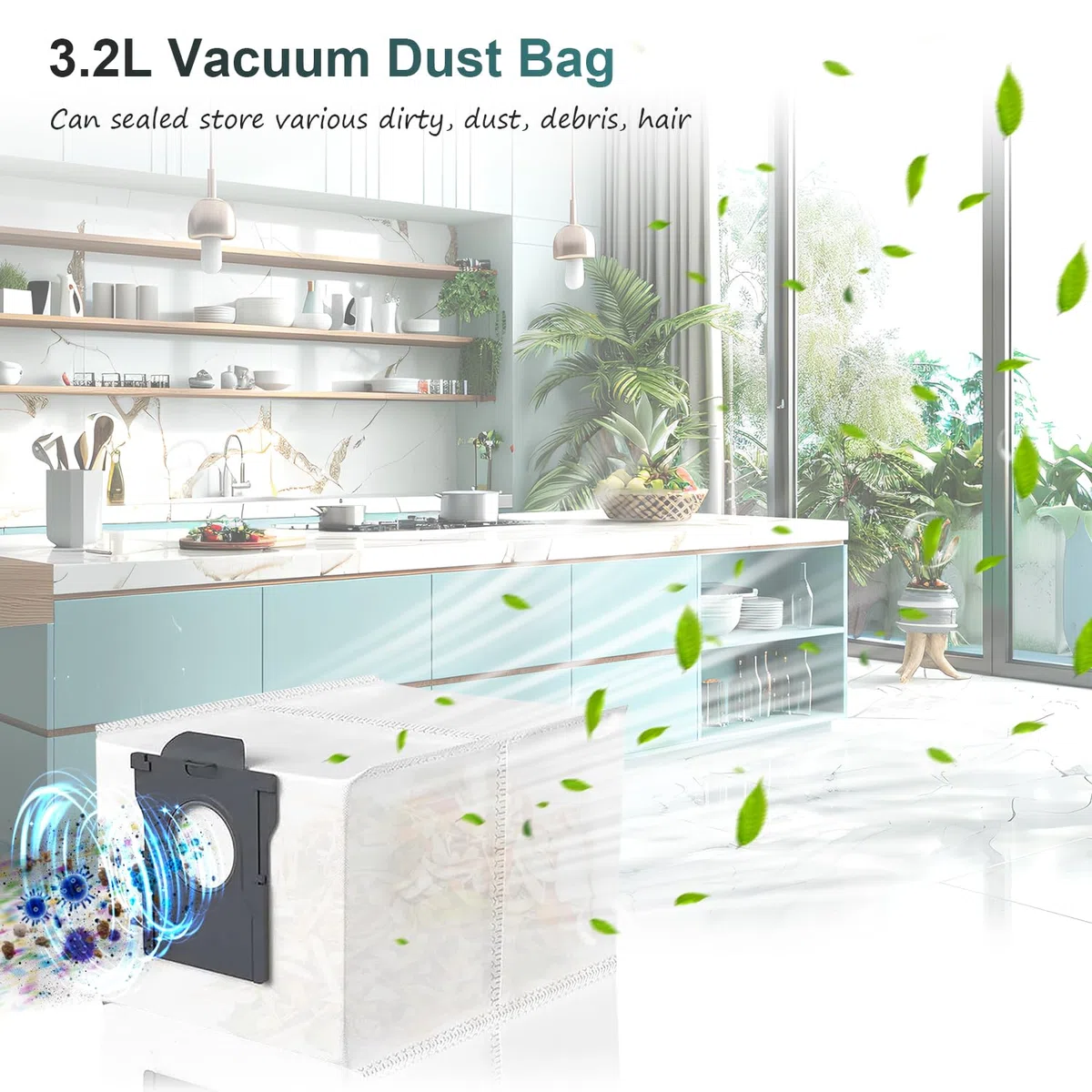 16 Bolsas de Polvo Accesorios para Dreame X40/X50 Ultra Complete, D20 Pro Plus, L40 Ultra/AE, L10s Ultra Gen 2/Gen 3, L10s Pro Ultra, L10s Plus, L20/L40/L50 Ultra, Mova E30 Ultra/P50 Pro Ultra