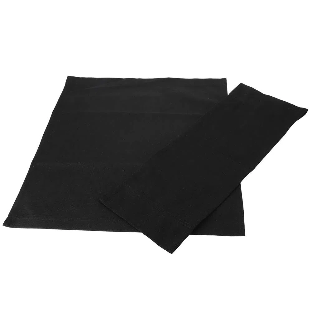 Ausla Funda de Asiento de Repuesto para Silla de Director, 2 Piezas con Asiento y Respaldo de Lino Intercambiables, Asiento y Respaldo de Repuesto de Lona para Silla con Palo de Madera