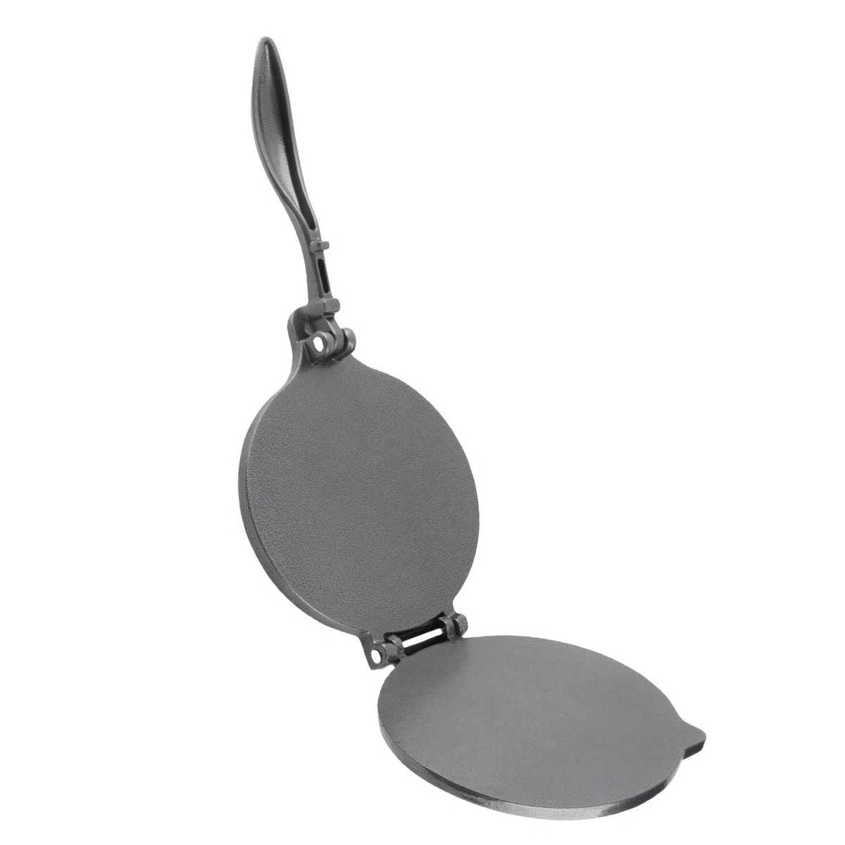 Prensa de tortilla DriKou, herramienta de prensado manual para hacer tortillas de aleación de aluminio para hacer hamburguesas de pastel de pizza (16cm negro)