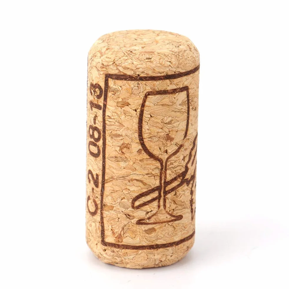 Lawei 100 Unidades de Corchos de Vino Tapones de Botella Natural Corcho para Manualidades decoración - 2,2 x 4,4 cm