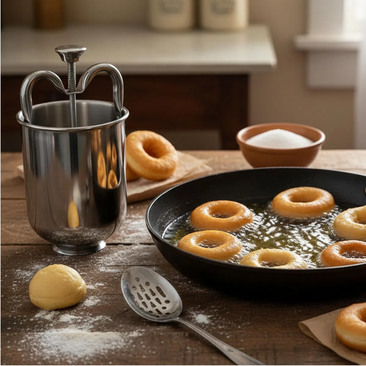 IBILI 734200 Rosquillera INOX, Plata, 18 x 8.5 x 8.5 cm