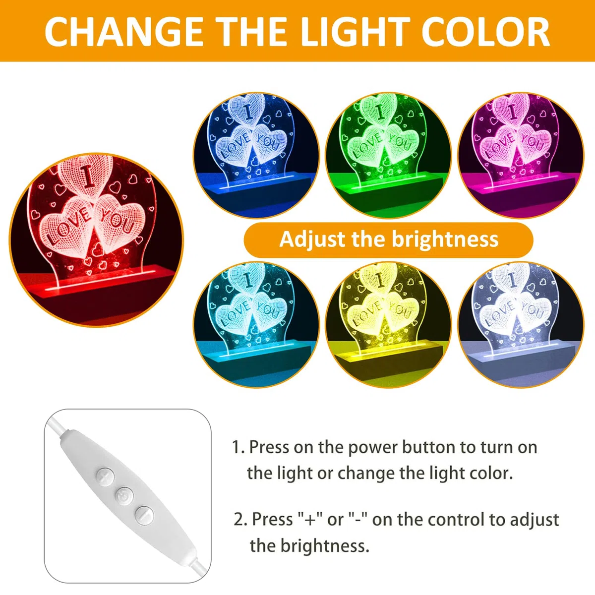 Base luminosa LED de madera – Base cuadrada para bolas de cristal, joyas, resina – Juego de 4