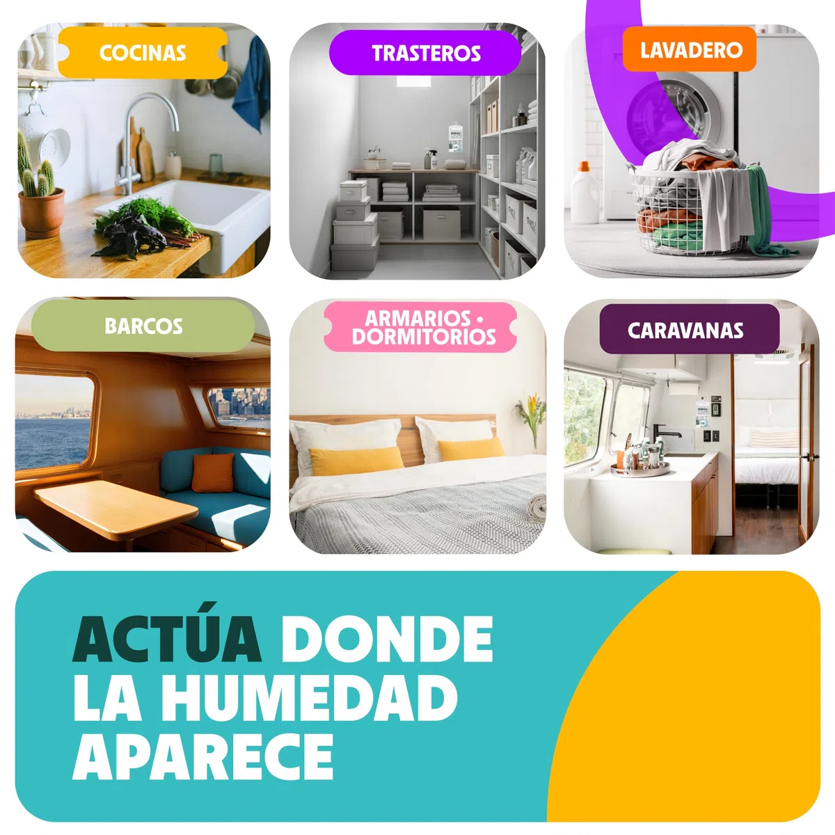 Bolsas Antihumedad Armarios XL - DRYBOSS - Deshumidificador para armario que absorbe humedad y condensación en pared, habitación, cajones y ropa, ayuda contra moho y olores - Pack 10 (2,5 kg)
