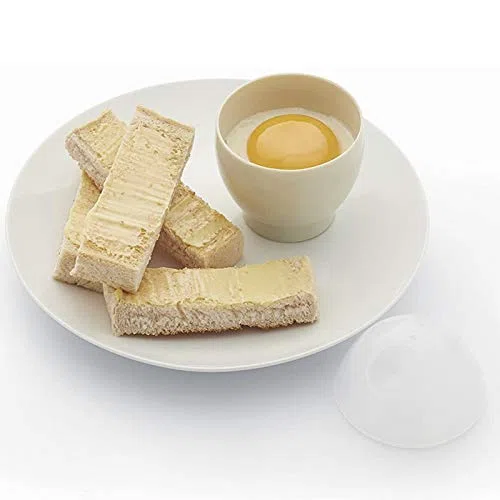 Mini Hueveras de Vapor para Horno Un Microondas, Huevera Sodo Desayuno Conveniente y Nutritivo, 2 Piezas