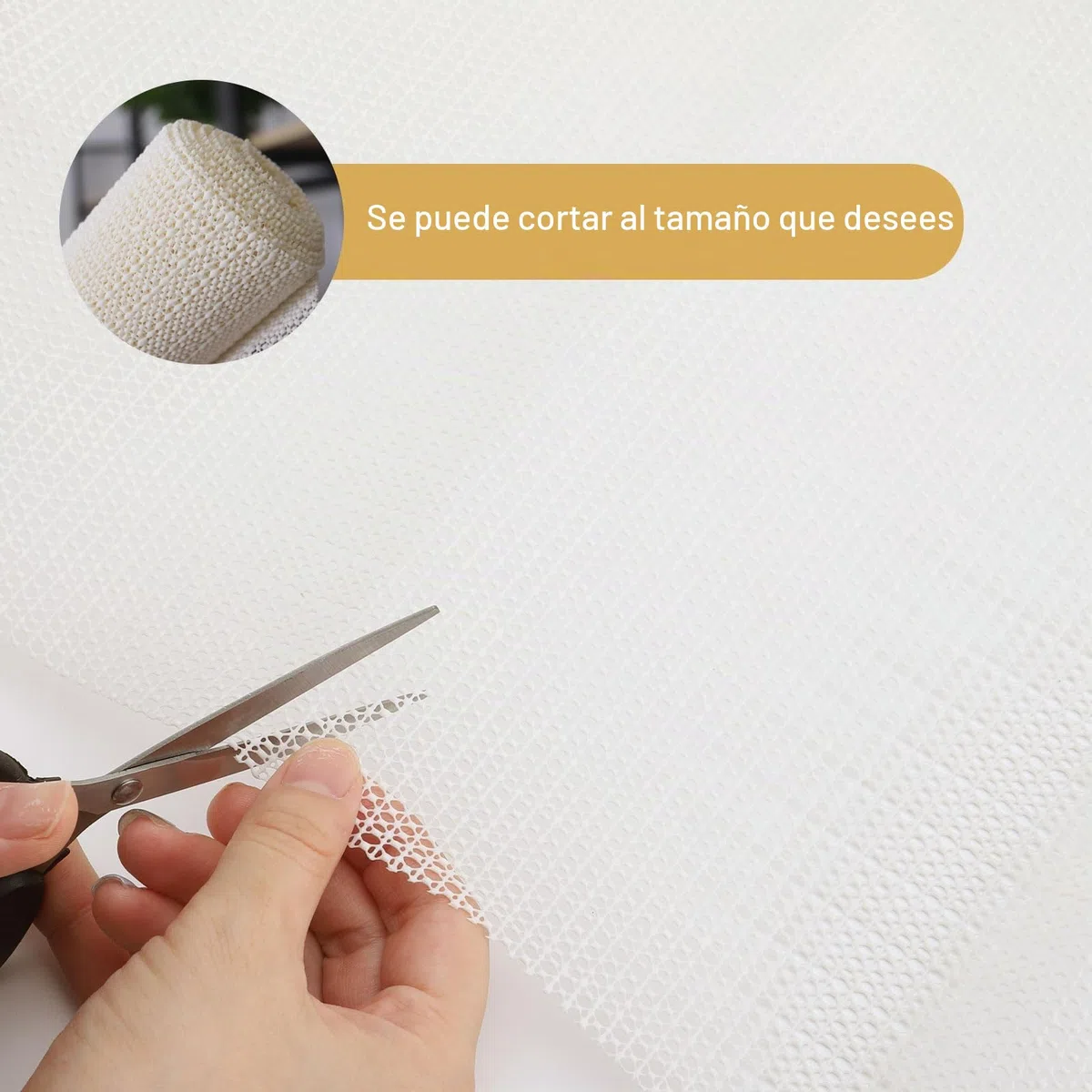 Alfombra antideslizante de 200 x 200 cm, alfombrilla antideslizante para alfombras, base antideslizante, tope antideslizante