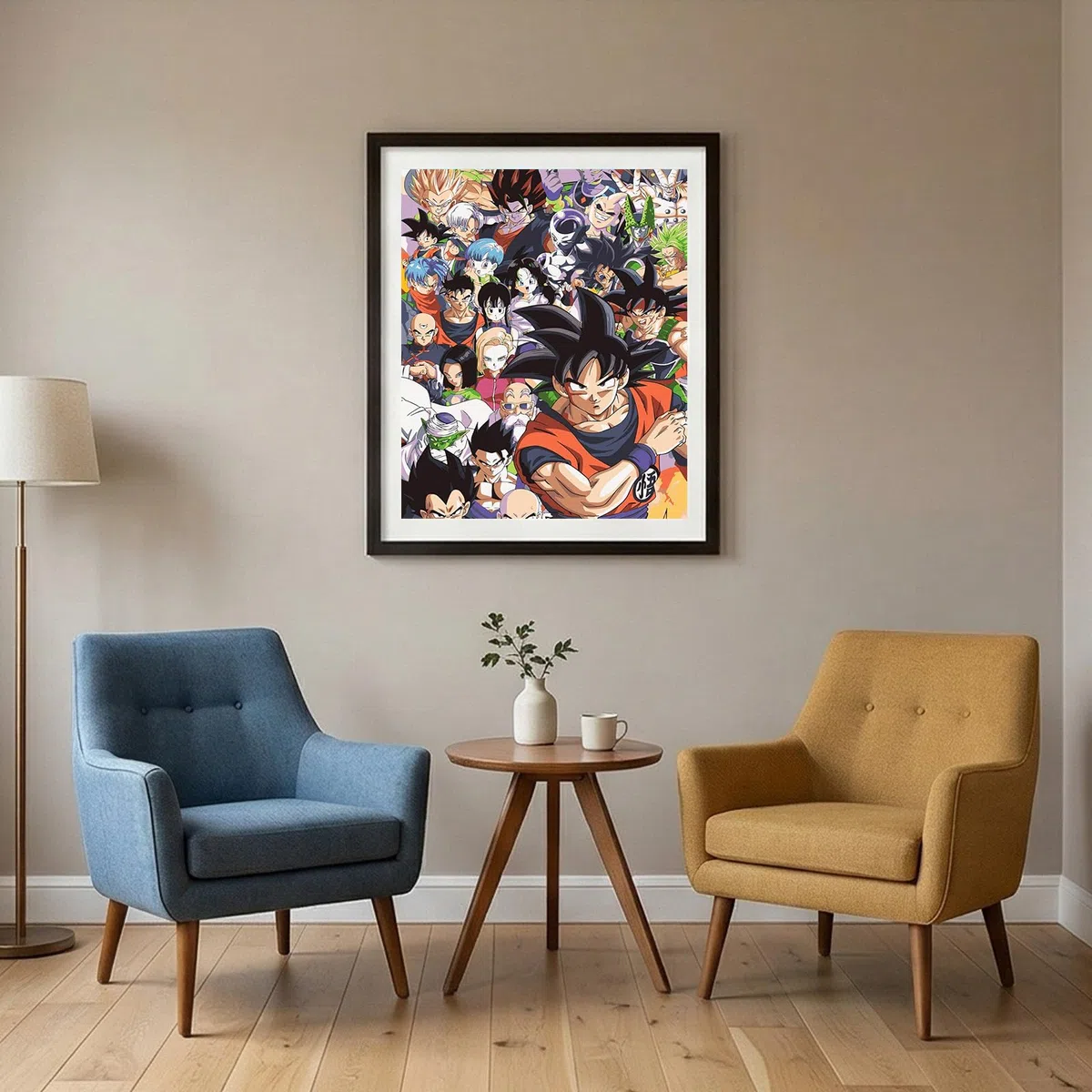 ZPPLD Pintar por números, anime pintura por números, pintura por números adultos, pintura por números para adultos, con pincel de pigmento acrílico, dibujo 40 x 50 cm (D)