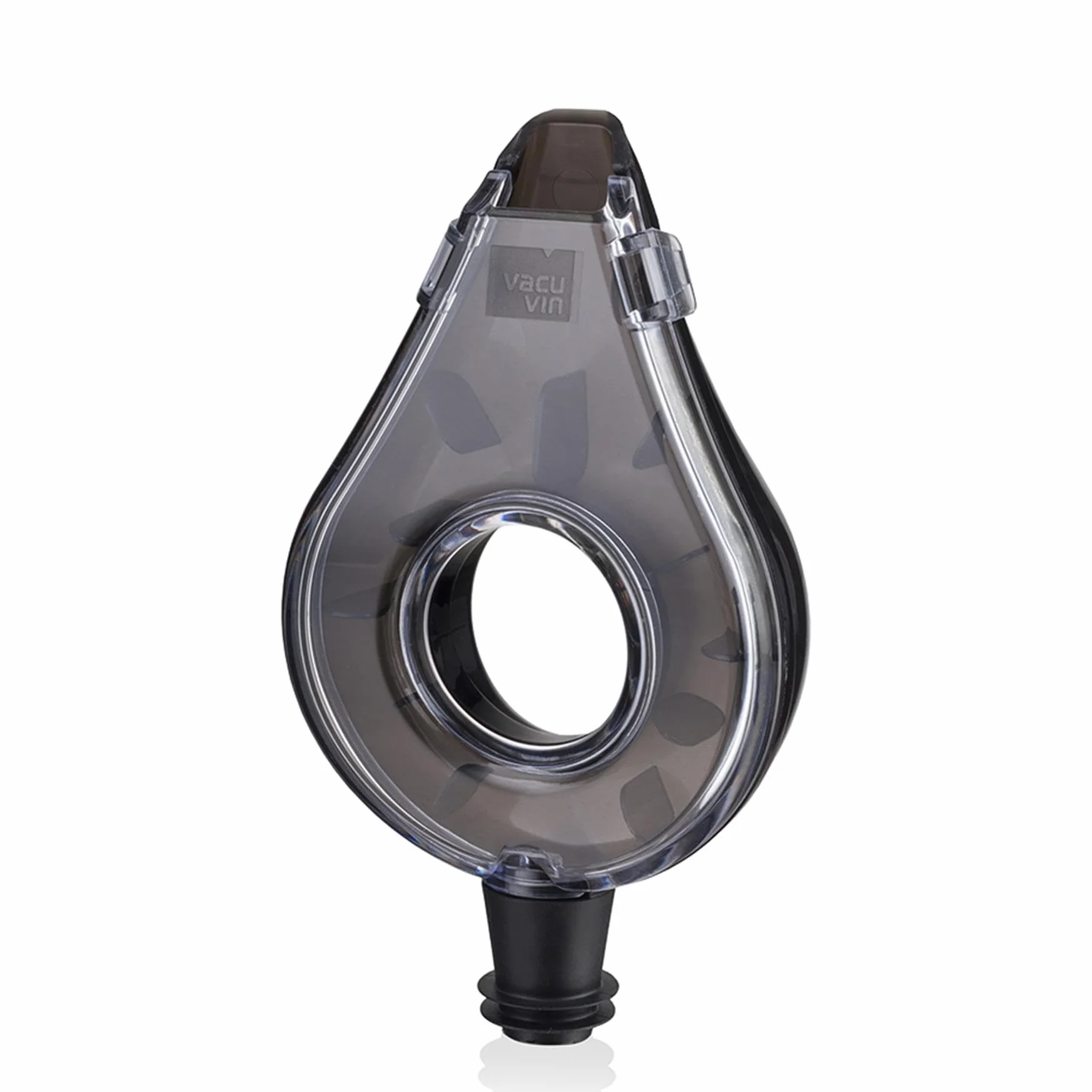 Vacu Vin 1854660 - Aireador de Vino, Color Negro