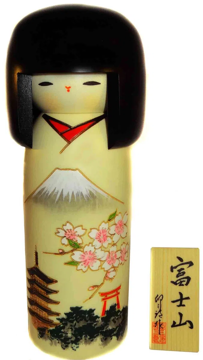 Japonmania – Muñeca Kokeshi – Monte Fuji