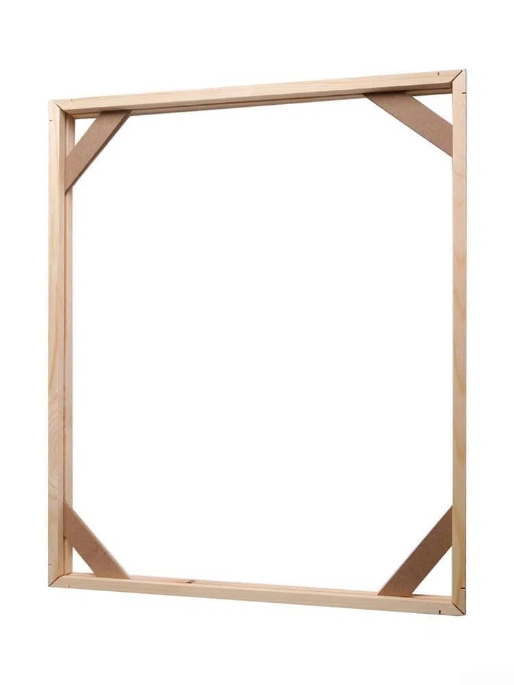 Marcos de lienzo para manualidades, bastidores de lienzo, marco de madera maciza para barras de bastidor de arte, para pinturas en lienzo, arte de pared, pinturas al óleo (40 x 50 cm)