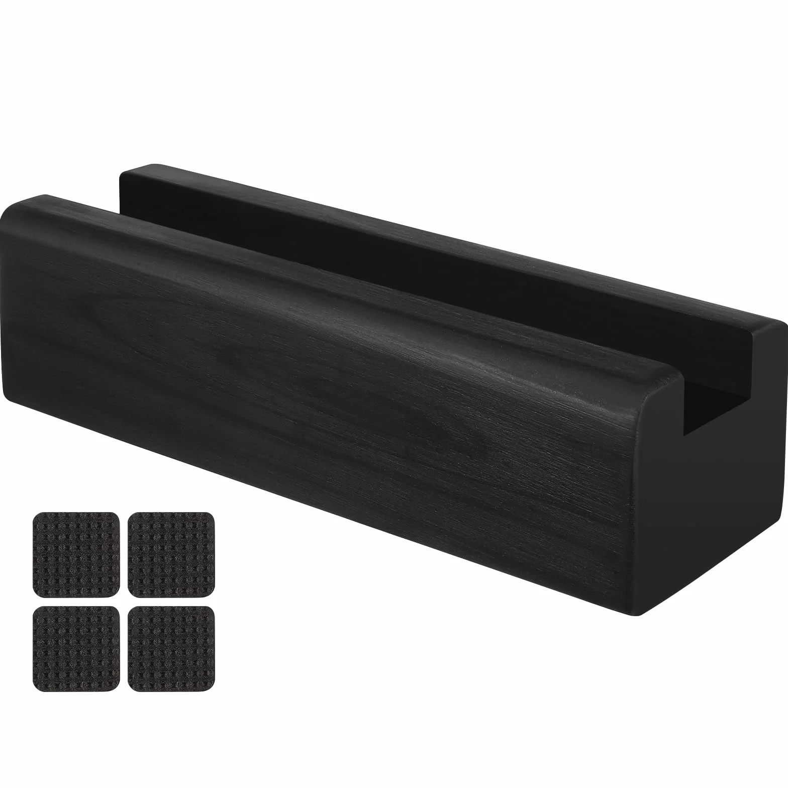 Angoily Soporte De Espejo De Madera Antideslizante De 9.84X2.95X2.67In Base Fija Multiusos para Marcos De Cuadros Y Obras De Arte En Hogar Oficina