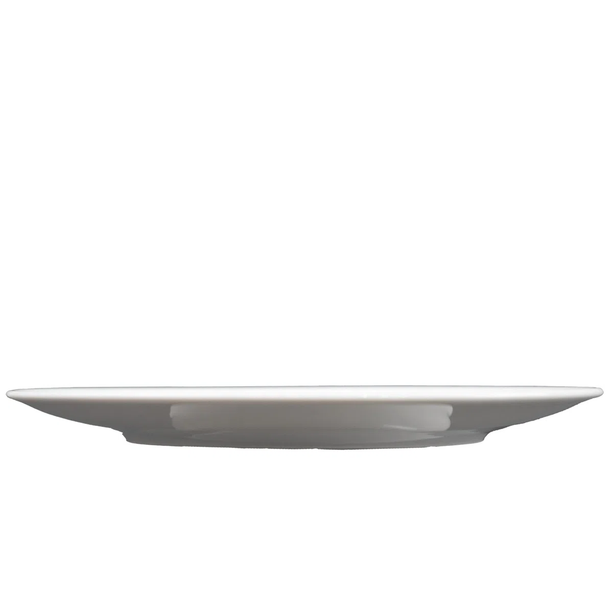 summa Pack de 6 platos llanos coupe blancos - 15cm - Colección Alba - Platos de Porcelana de altas prestaciones - Diseño elegante - Uso en casa y restaurantes