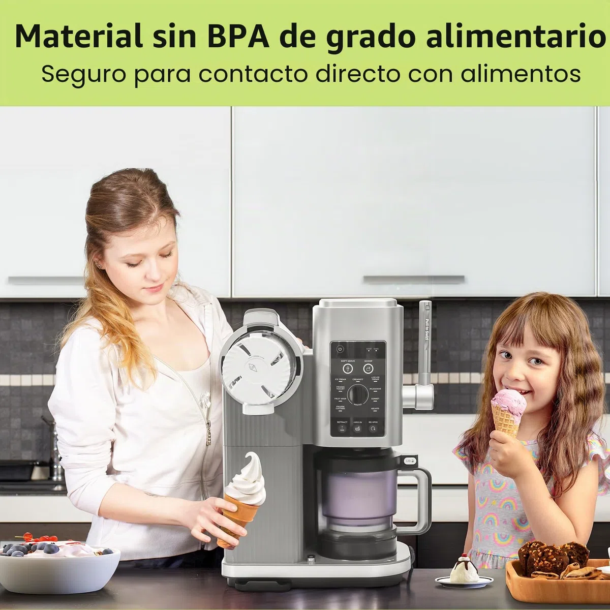 GoMaihe Recipientes compatibles con Ninja Swirl: Creami, paquete de 2 pintas y tapas para Ninja NC700 y NC701, accesorio para hacer helado y servir suave, sin BPA, apto para lavavajillas