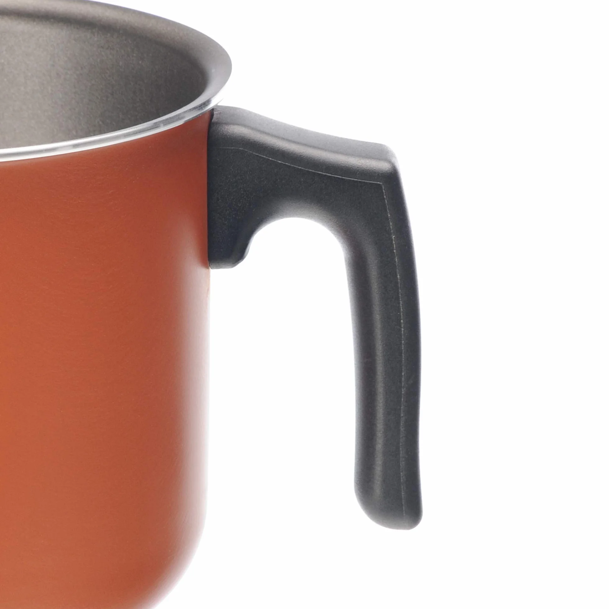 Moneta Zecchino, Cazo con Boquilla, Aluminio antiadherente, Cobre, 14 cm