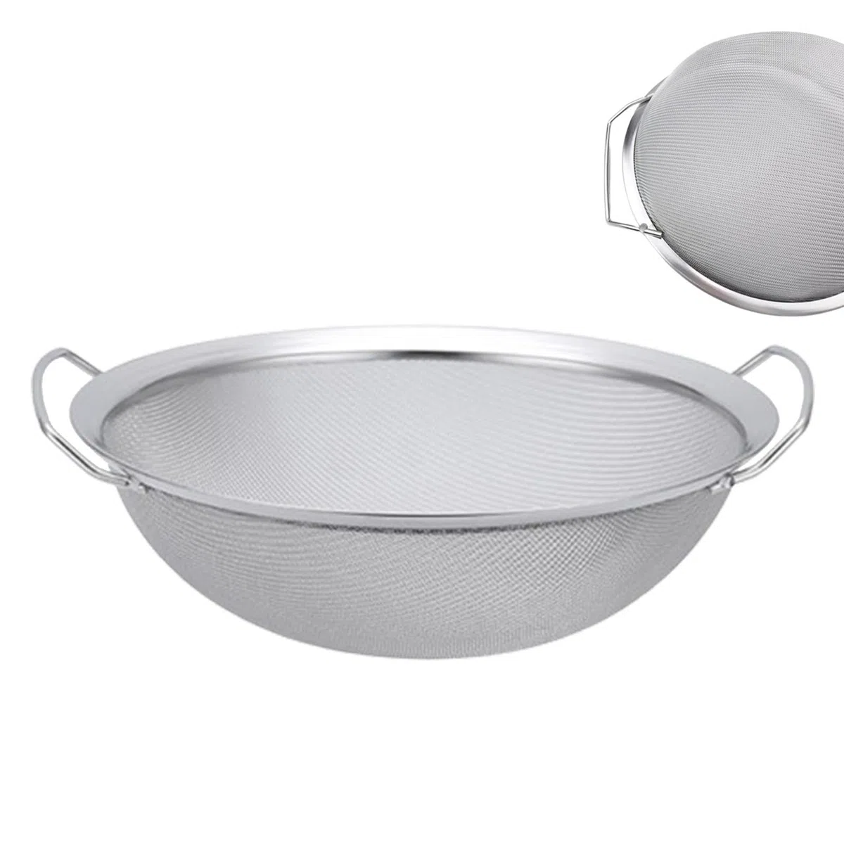Colador de malla fina, filtro de malla fina - Filtro de embudo de miel de emulsión de 60 mallas - Filtro de embudo de miel de emulsión, tamiz de acero inoxidable, filtro de pintura