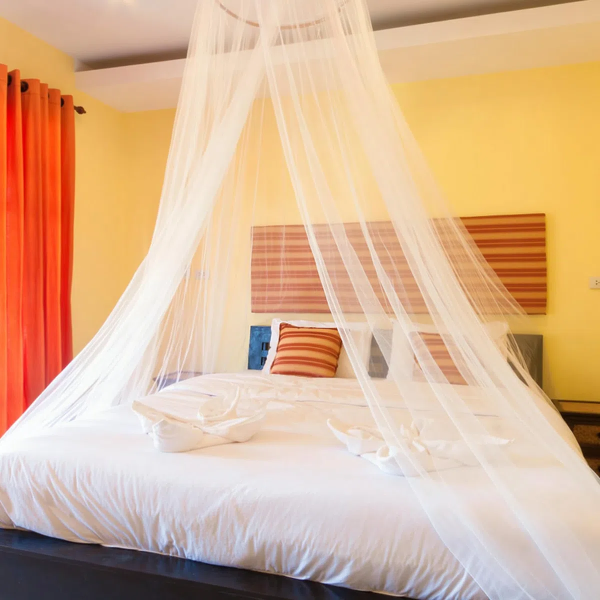 White Dome Malla Mosquitera, Mosquito Net Apertura Blanca, Mosquitero Grande Universal, Mosquiteras para Camas, Cama Portátil Mosquitose, Mosquitera Cama Matrimonio y Individual