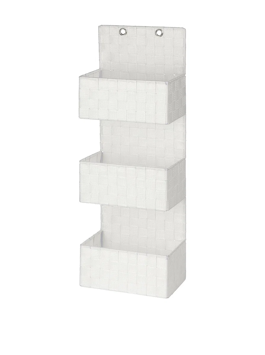 Wenko Set Estante de baño 2 Uds. Blanco