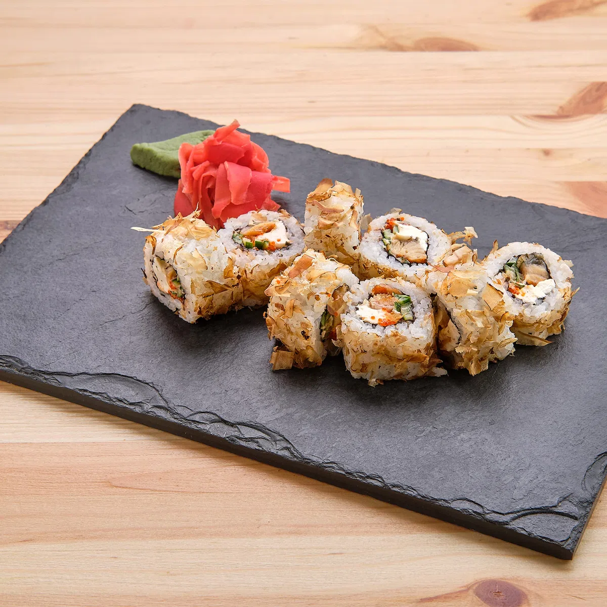 Plato Llano de Pizarra Natural, Fuentes de Cocina, Platos para Sushi, Plato de Pizarra, Bandejas para Servir Alimentos Quesos, Tapas Sushi, Negro, Tablas de Piedra 30 x 20 x 0,6 cm - 4 Unidades