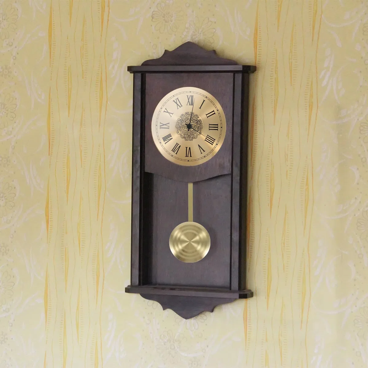 Esfera de Reloj de Aluminio para Reemplazo Disco Redondo y Bordes Suaves, Adecuado para Relojes de Pared de Salón y Proyectos de Bricolaje