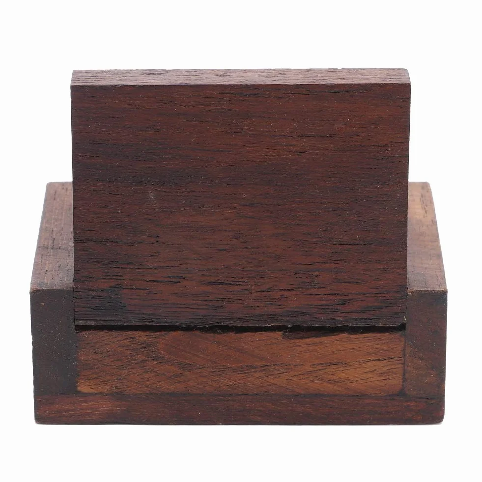 TOPINCN Dispensador De Palillos De Dientes, Mini Bolsillo De Madera Para Palillos De Dientes, Caja De Almacenamiento Portátil Para Palillos De Dientes Para Uso En El Hogar Y El Hotel
