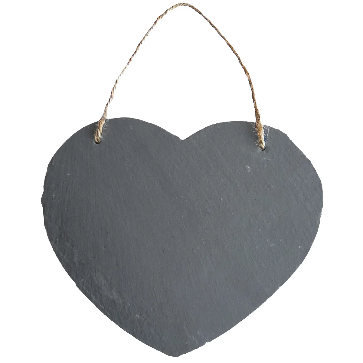Pizarra con corazón para colgar, grande, aprox. 20 cm, decoración (1)