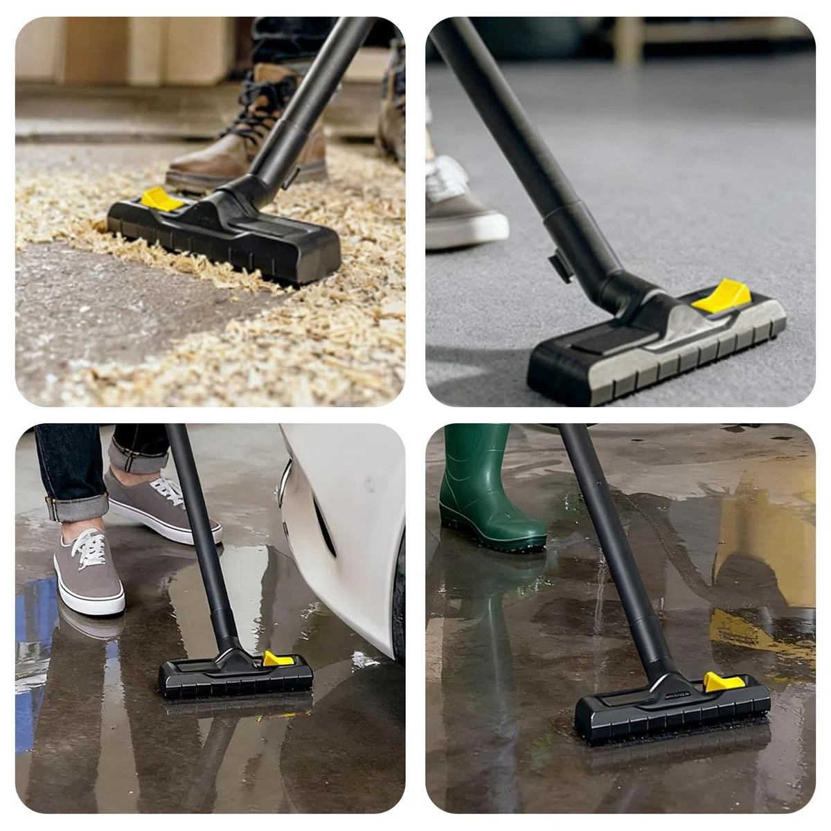 Boquilla de suelo para Kärcher WD3, WD4, WD5, WD6, 35 mm, boquilla de aspiración en seco, repuesto para Karcher, piezas de repuesto para aspiradora, accesorios de aspiradora, accesorios para limpiador