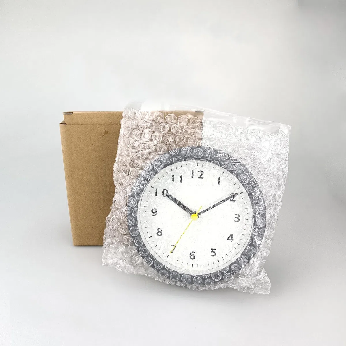 Reloj de Ducha silencioso, Resistente al Agua, no Hace Tic-TAC, Funciona con Pilas, con Gancho, Soporte Plegable y Ventosa de PVC para el Cuarto de baño Dormitorio