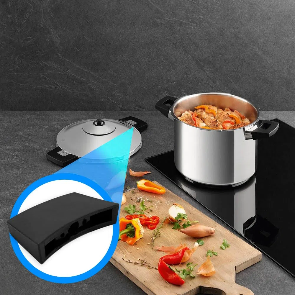 Anakel Home Asa Tapa Adaptable a Olla Express Duromatic Inox 2006 de Ø24 cm | Incluye tornillos para su Instalación (2 unidades)