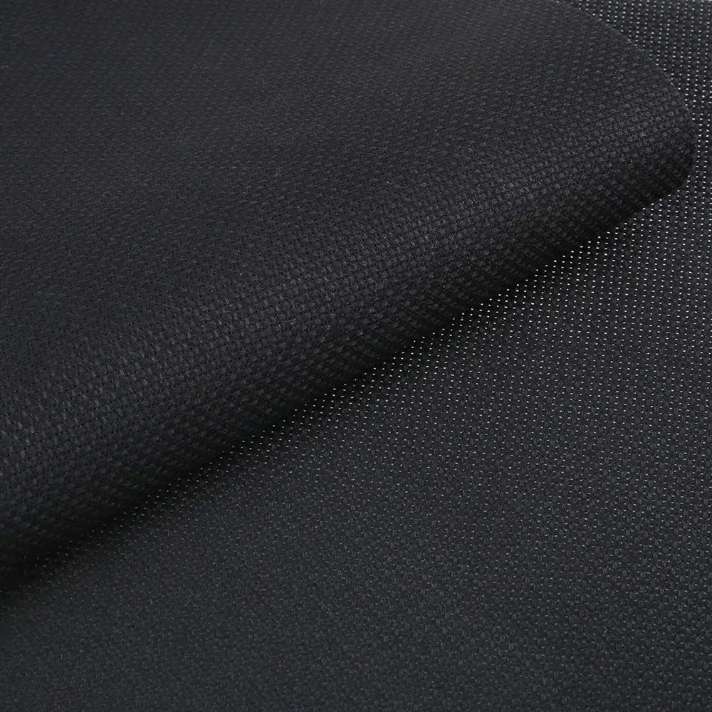 Caydo 2 piezas de tela para punto de cruz, 14 Count, Aida, 63,5 x 45,7 cm, Negro
