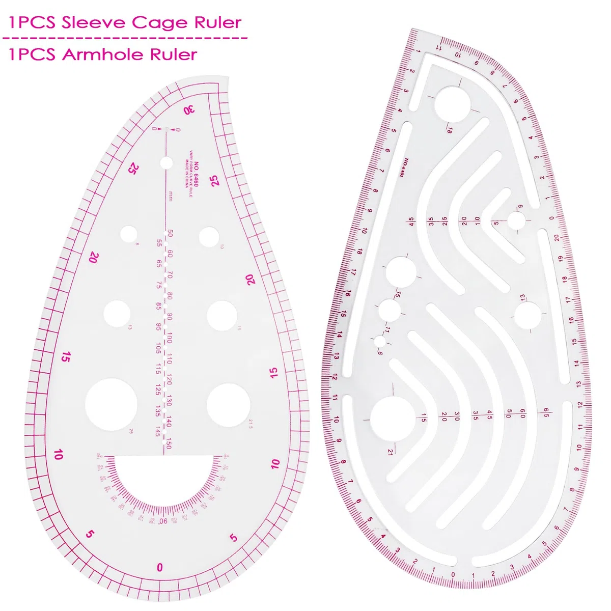 4 Piezas Reglas de Costura Patronaje, Reglas de Costura, Regla Métrica Francesa de Curva para Confección Herramientas, Diseño de Patrones, Medida para Coser, Patrón Diseño Dibujo Plantillas