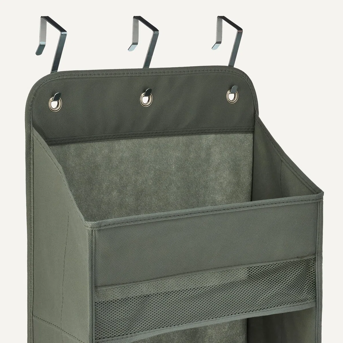Amazon Basics Organizador para puerta con 5 niveles, grande, 38.1 x 16.5 x 139.7 cm, Gris Oscuro