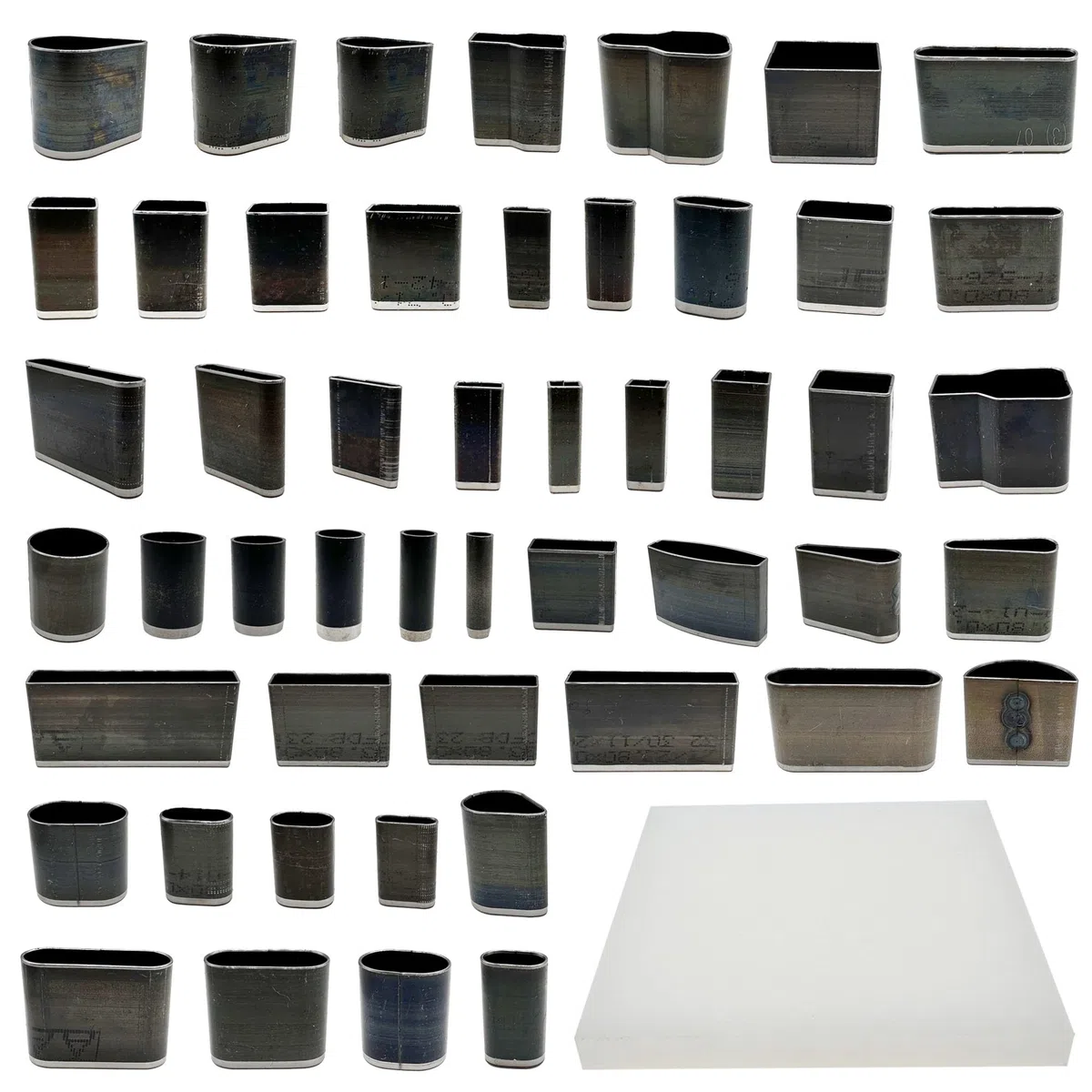 Herramienta de Corte de Punzón Hueco, 50 Forma Juego de Troqueles de Corte de Cuero, Troqueles de Corte de Cuero para Manualidades de Cuero Hechas a Mano