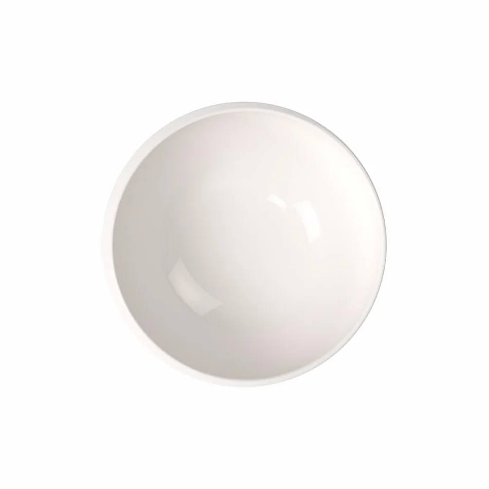 Villeroy & Boch - Bol NewMoon, Moderno cuenco para cereales, sopas, ensaladas o postres de porcelana premium, apto para lavavajillas, blanco, 750 ml