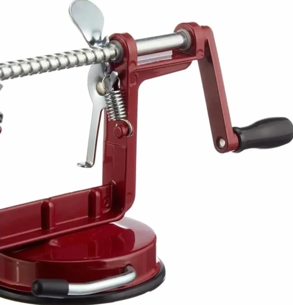 Baumalu 450009 pelador de manzanas metal rojo vino