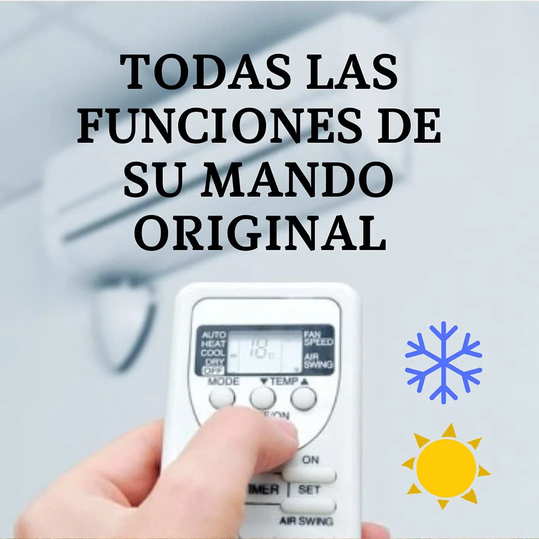 Mando Aire Acondicionado FIRSTLINE o Carrefour - Mando a Distancia Compatible con Aire Acondicionado FIRSTLINE o Carrefour. Entrega en 24-48 Horas.